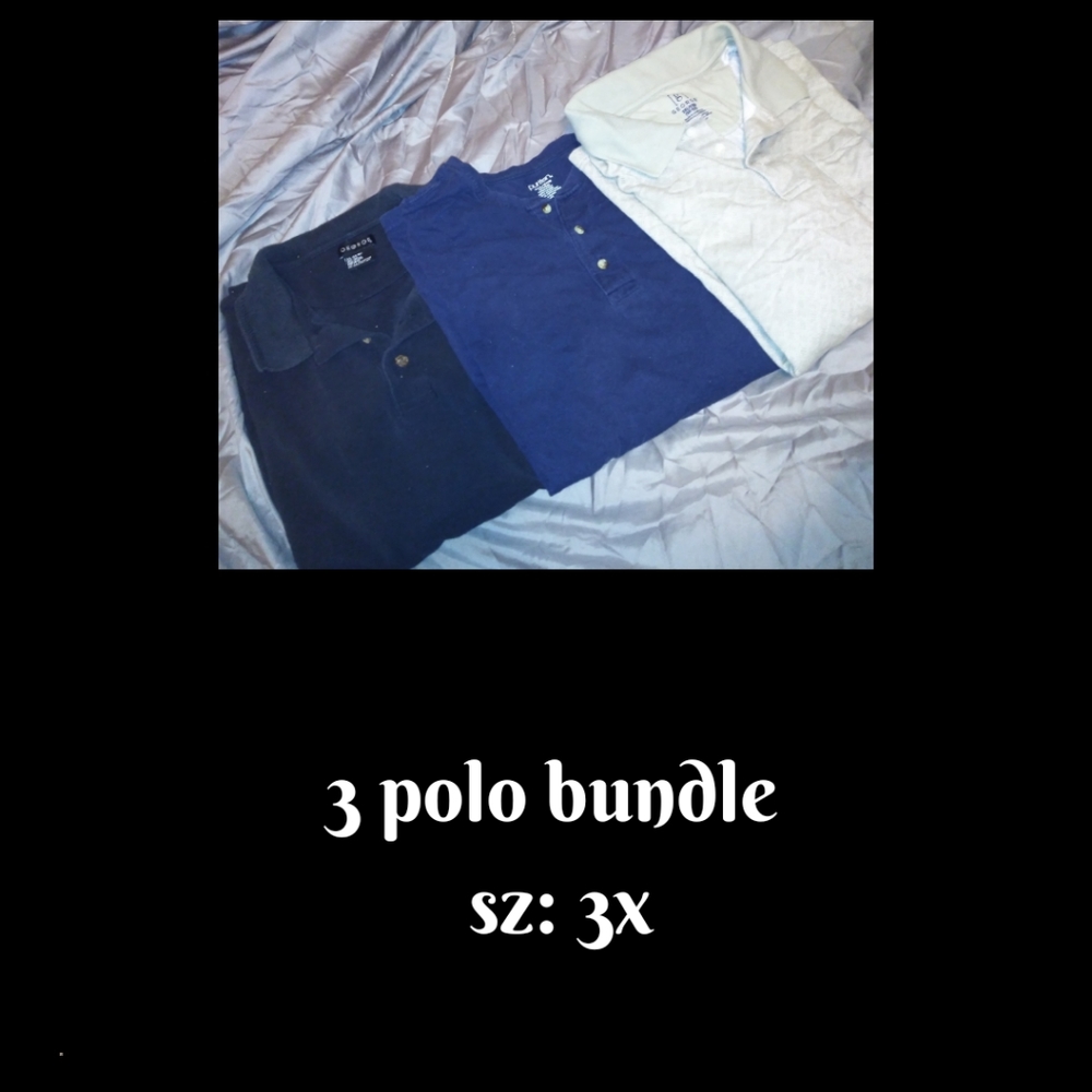 3 polos one price